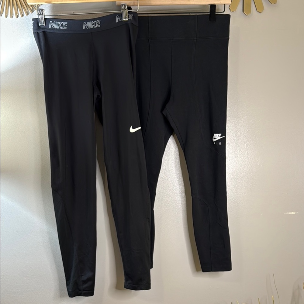 Nike Kids Black Leggings - Sleek and Sporty